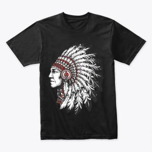 Art - Native Feathered Headdress Illustration