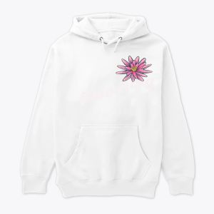 Blooming - Traditional Lotus Wave Hoodie