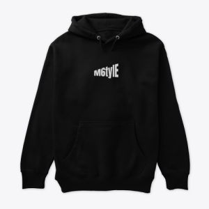 hoodie noir design street art