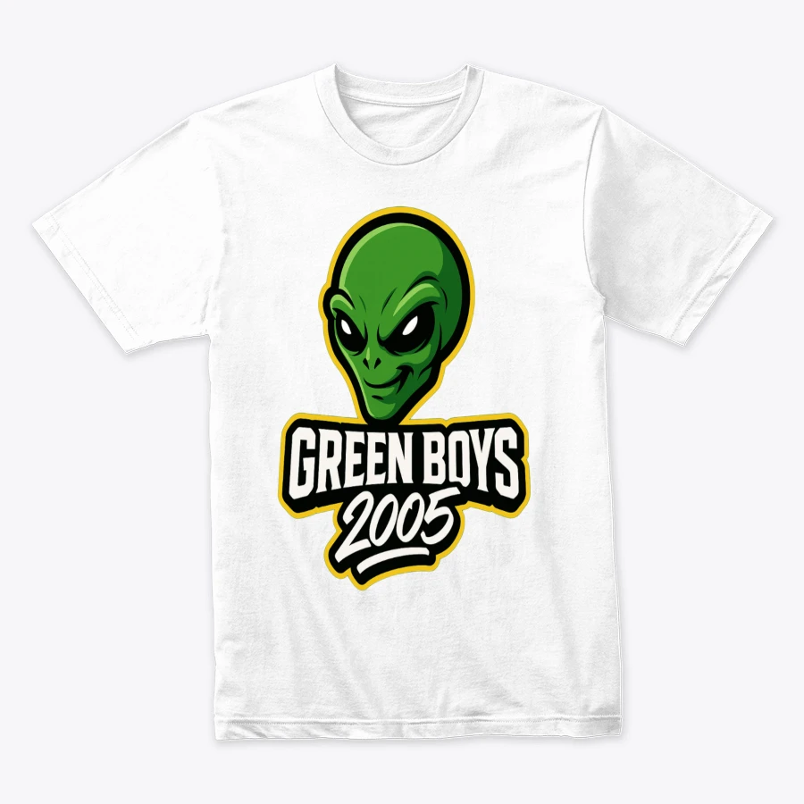 GREEN BOYS 2005 – Alien Mascot Streetwear T-shirt