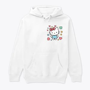 Kitty Glow – Magical Hearts and Stars Capuche