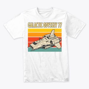 Star Wars Millennium Falcon 77 Retro Diagonal Stripe Disney