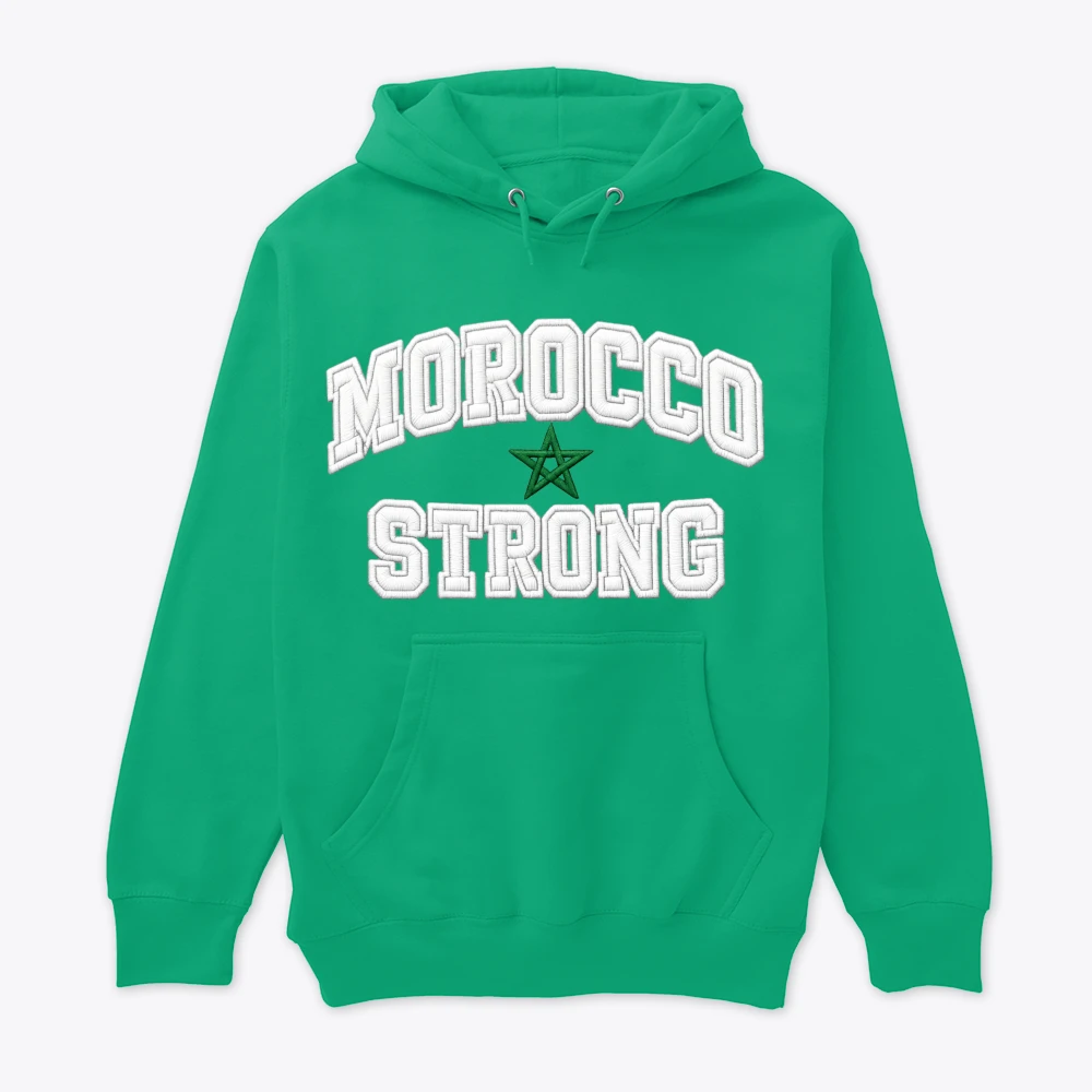 Sweat à capuche d'hiver marocain pour la Coupe d'Afrique des Nations 2025هودي مغربي شتوي كأس إفريقيا  مشجع.