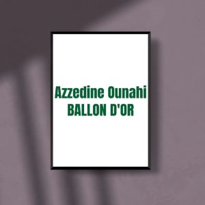 Azzedine Ounahi – Le Magicien du Milieu, Numéro 8 du Maroc