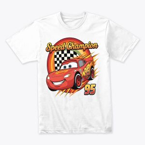 Disney Pixar Cars Lightning McQueen Vintage Race