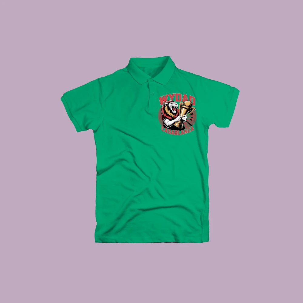 T-shirt Ultras Wydad Casablanca – Winners Cup | Pyro, Stade de Nuit & Passion Rouge