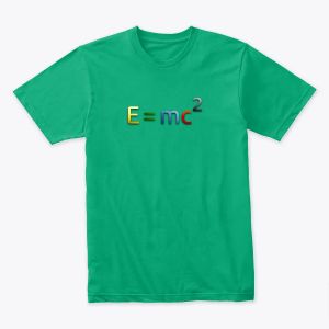 TSHIRT E=MC2 einstein