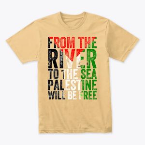Palestine Will Be Free T-shirt Design - Solidarity and Protest Art