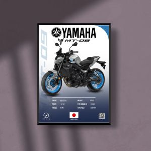 2025 YAMAHA MT-09 CP3 A3 POSTER