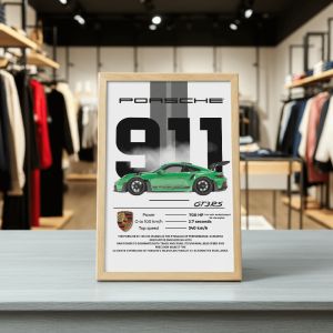 Porsche 911 poster