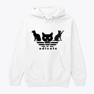 هودي القطط الأنيق (Adicats) | ملابس شتاء عصرية لمحبي الميمز والكوميديا - جودة ودفء ممتاز
