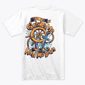 Be the One to Guide – Boat’s Wheel Drive – Motivational Nautical Design