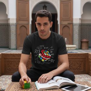 Rubik's Cube Solved by Science Tee