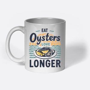 Eat Oysters, Love Longer – Vintage Seafood Tee