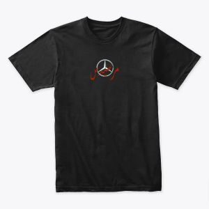 Mercedes 190e Vintage Car Enthusiast Tee 3