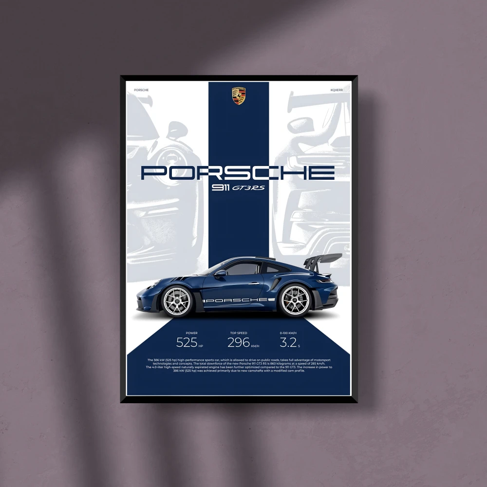 Porsche poster