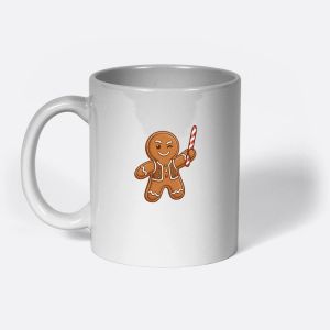 Gingerbread Warrior (Funny Cute) Mug