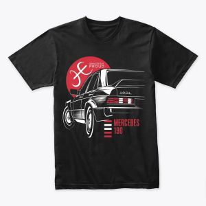 Mercedes 190 Car Enthusiast Tee 2