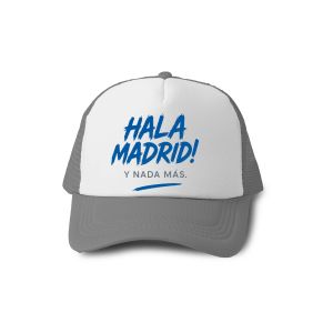 Hala Madrid! Y Nada Más – Fan Chant Typography Casquette