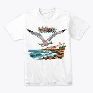 Tangier Winds – Urban Abstract Northern City Tee
