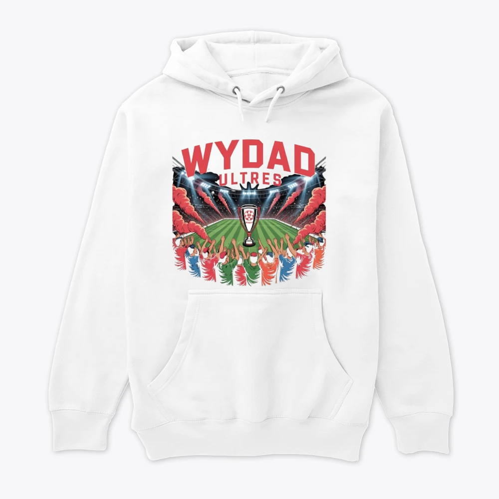 T-shirt Ultras Wydad Casablanca – Winners Cup | Pyro, Stade de Nuit & Passion Rouge