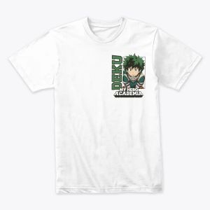 Deku – Izuku Midoriya My Hero Academia Bold Anime Design Tshirt
