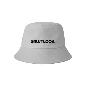 SAWTLOOK-EHITE BOB HAT