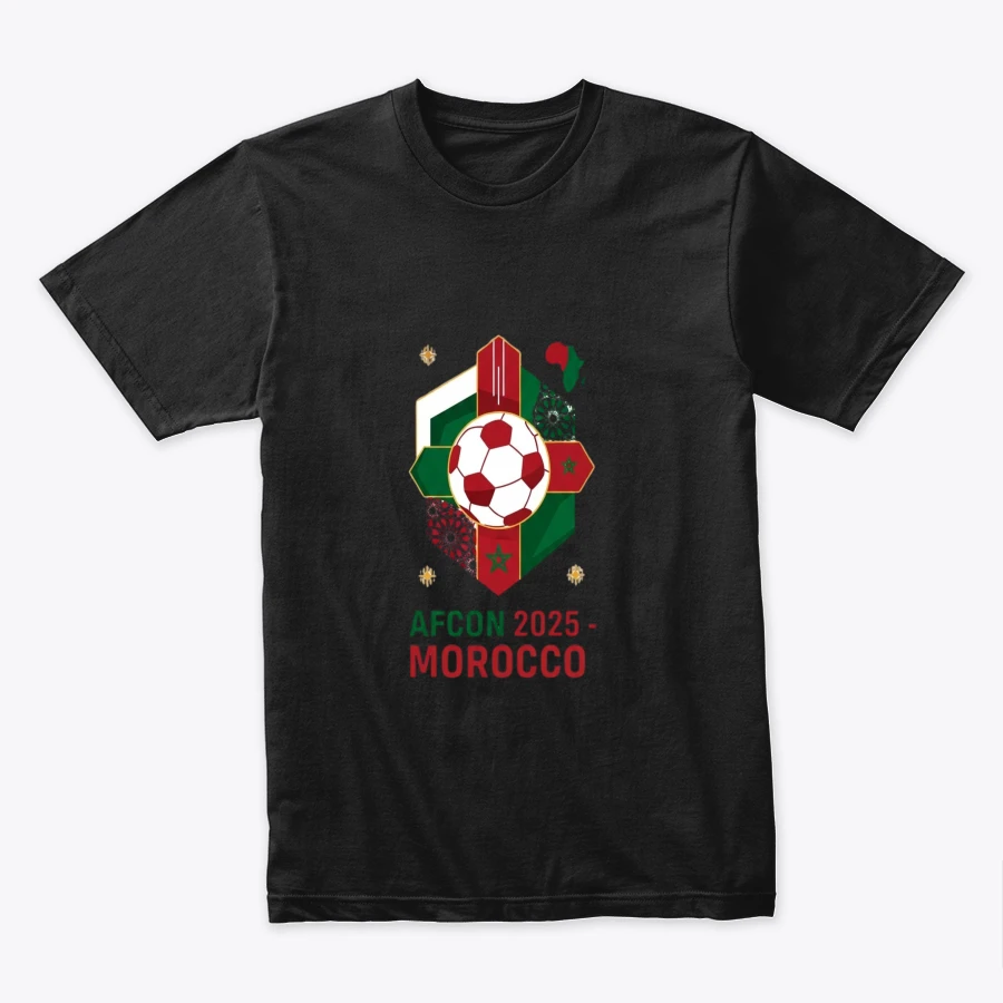 T-shirt Lion de l’Atlas Maroc 2025 | CAN 2025 Football Africain