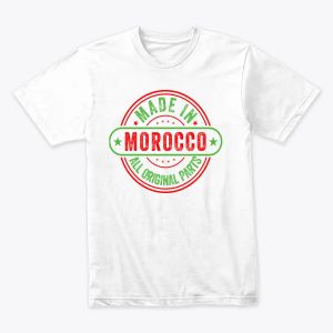 Made in Morocco Shirt – All Original Parts Vintage Moroccan Pride