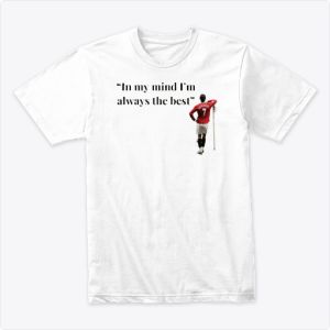 ronaldo quote Tshirt