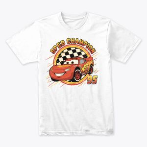 Disney Pixar Cars Lightning McQueen Vintage Race