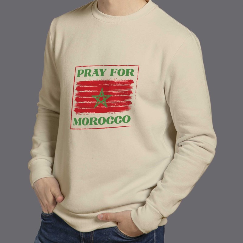 PRAY FOR MOROCCO Sweatshirt