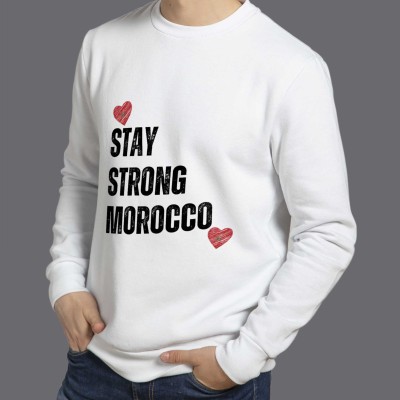 STAY STRONG MOROCCO -Sweatshirt. Gift for him, gift for her, Gift unisex. I love Morocco.