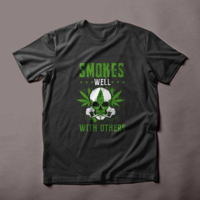 Cannabis Culture Vibes T-Shirt - Smoke Weed Graphics