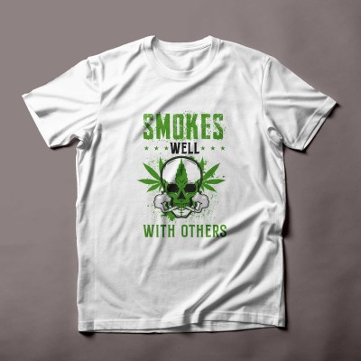 Cannabis Culture Vibes T-Shirt - Smoke Weed Graphics