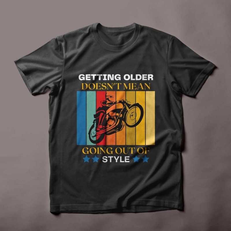 T-shirt Aventure Vintage Coloré