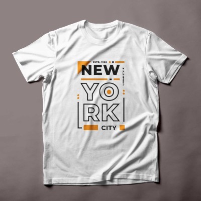 New York City Typography T-shirt