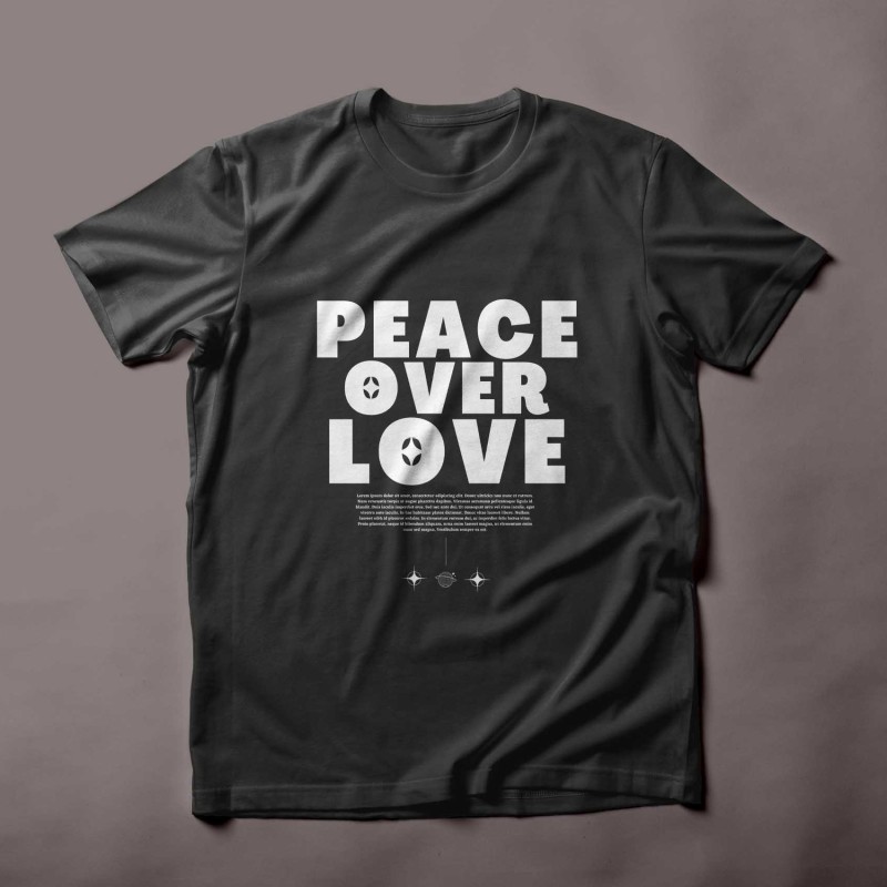 Peace Over Love T-Shirt