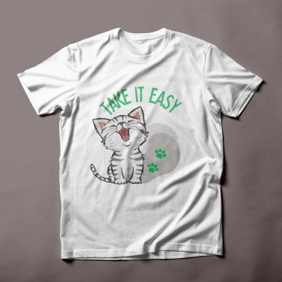 Magnifique T-Shirt du chat