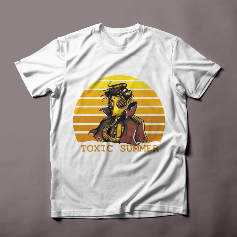 T-shirt toxic summer