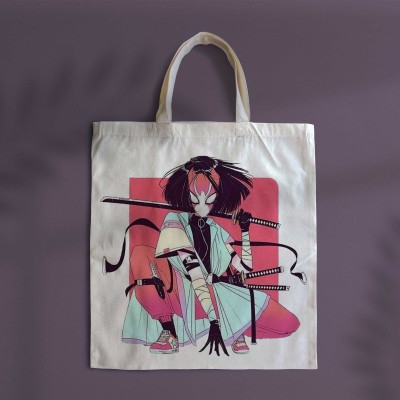 TOTE BAGS COLLECTION: 8-Swordswoman.