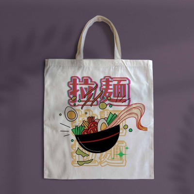 TOTE BAGS COLLECTION: 4-Ramen.