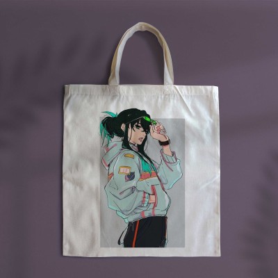 TOTE BAGS COLLECTION: 9-Streetwear girl.