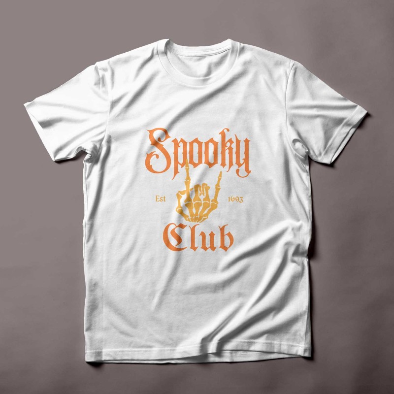 Spooky Graphic Tee, Spooky Club Est 1963